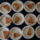 Slices of Thanksgiving pie